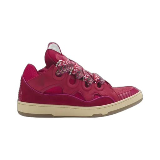 Curb Chunky Leather Sneakers