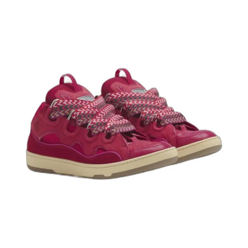 Curb Chunky Leather Sneakers