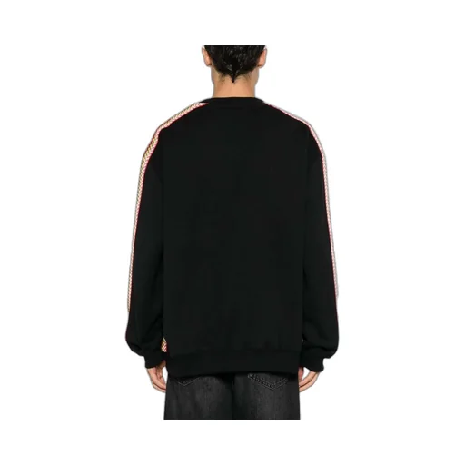 Curb Lace Embellished Crewneck Sweatshirt