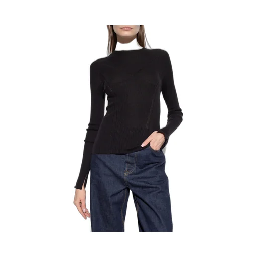 Ribbed Crewneck Sweater