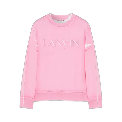 Logo Embroidered Crewneck Sweatshirt
