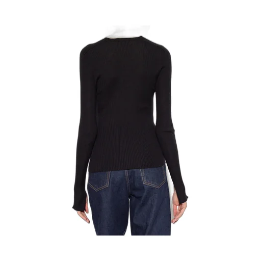 Ribbed Crewneck Sweater