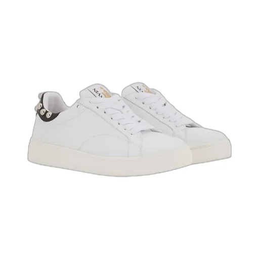 Round Toe Lace-Up Sneakers