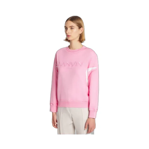 Logo Embroidered Crewneck Sweatshirt