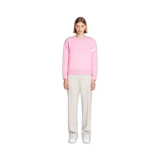 Logo Embroidered Crewneck Sweatshirt