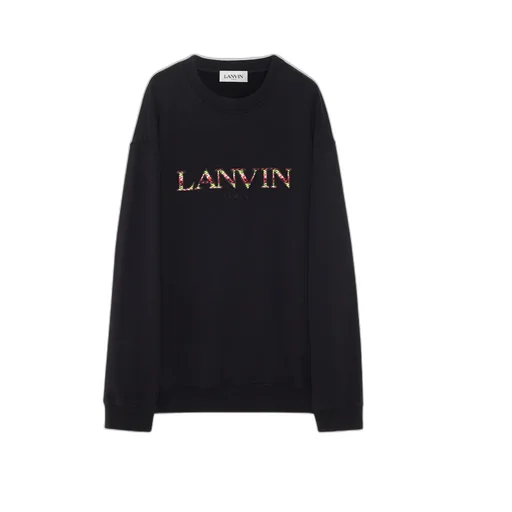 Logo Embroidered Crewneck Sweatshirt