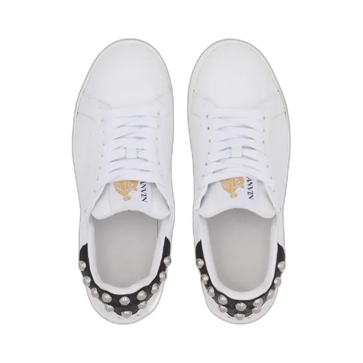 Round Toe Lace-Up Sneakers