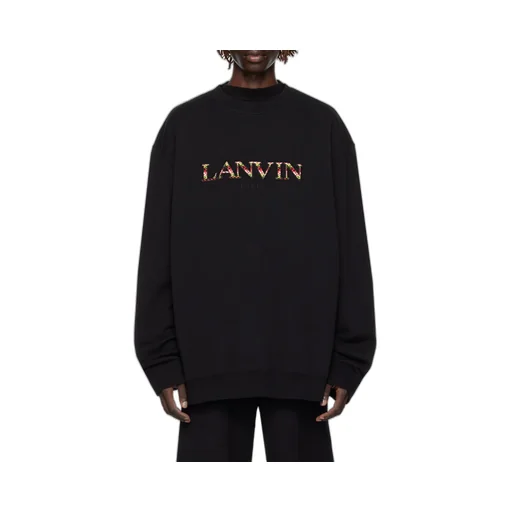 Logo Embroidered Crewneck Sweatshirt