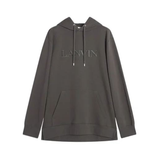 Logo-Embroidered Drawstring Hoodie
