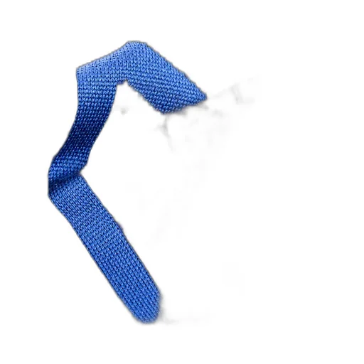 Logo-Intarsia Knitted Finished Edge Scarf