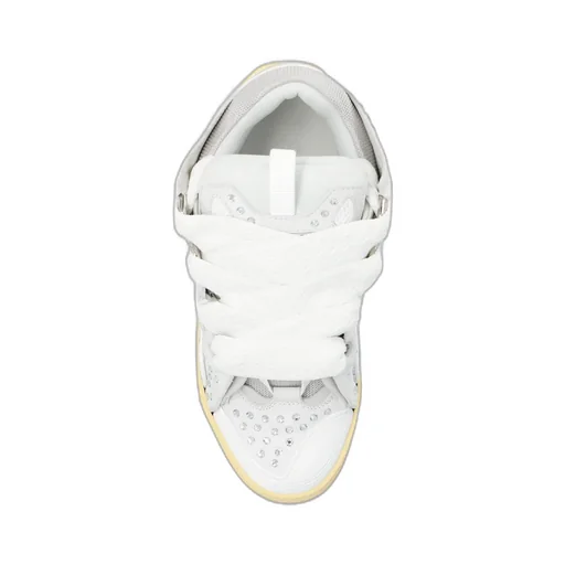 Curb Embellished Low-Top Sneakers