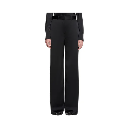 High Waist Straight Leg Pants