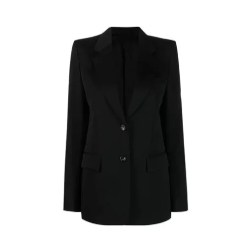 Single-Breasted Long-Sleeved Blazer