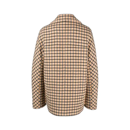 Check Pattern Short Coat