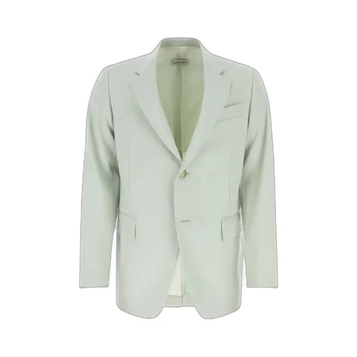 Single-Breasted Wool Blazer