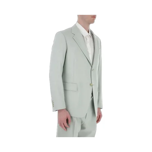 Single-Breasted Wool Blazer