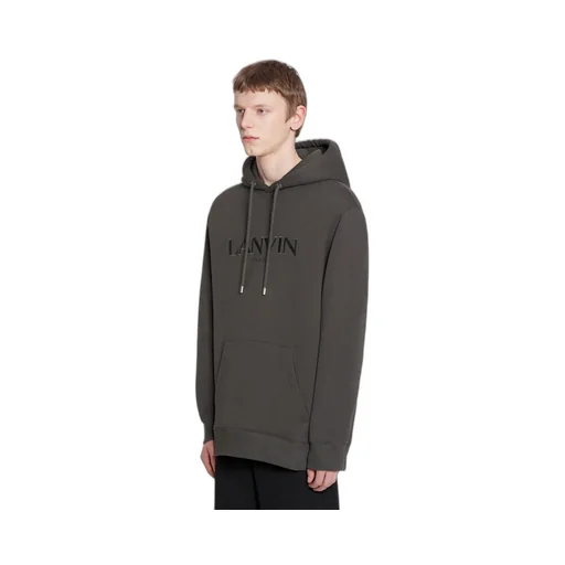 Logo-Embroidered Drawstring Hoodie