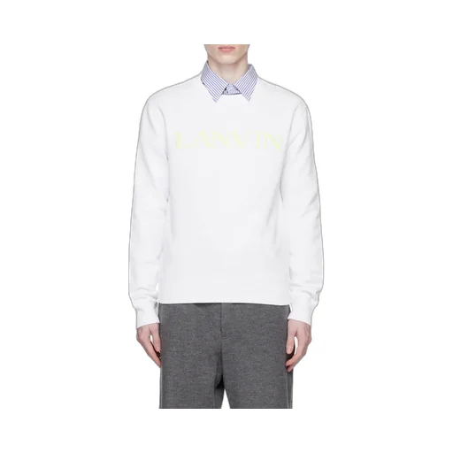 Logo Embroidered Crewneck Sweatshirt
