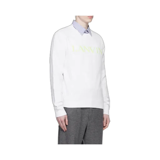 Logo Embroidered Crewneck Sweatshirt