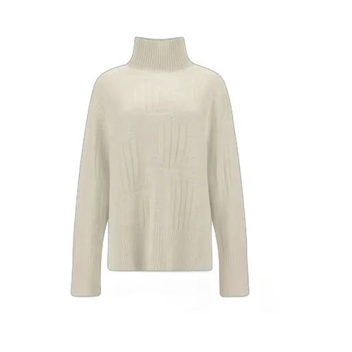 Logo Intarsia-Knitted Turtleneck Jumper