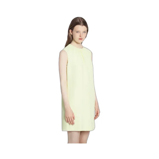 Crewneck Sleeveless Dress