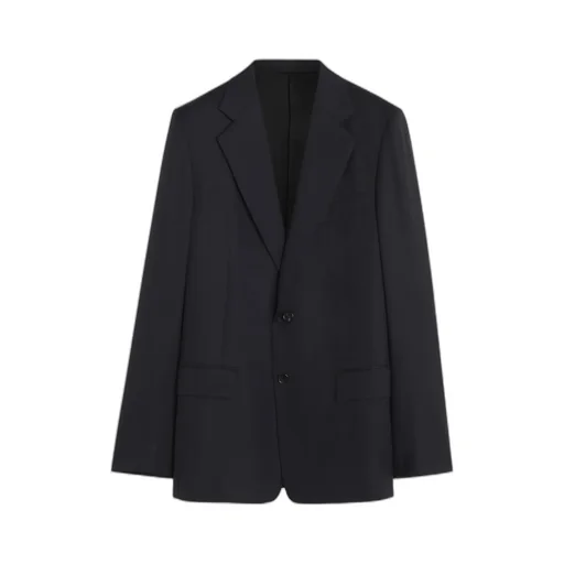 Single-Breasted Long-Sleeved Blazer