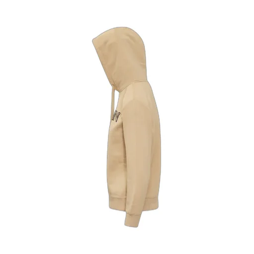 Logo Embroidered Drawstring Hoodie