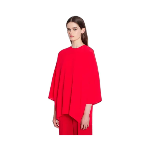 Relaxed Fit Draped Blouse