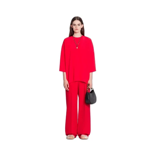 Relaxed Fit Draped Blouse