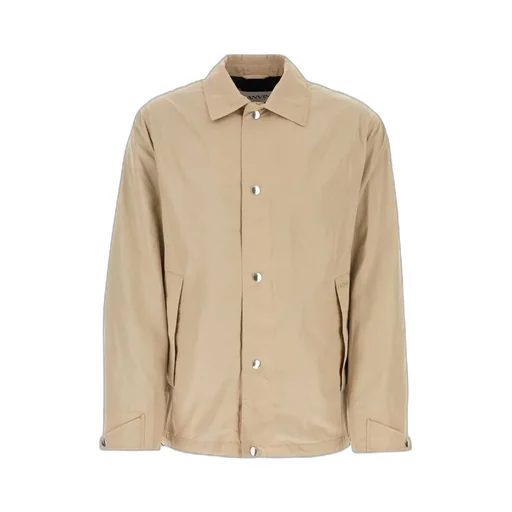 Buttoned Long-Sleeved Shirt Jacket