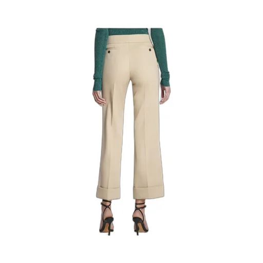 Wide-Leg Cropped Pants