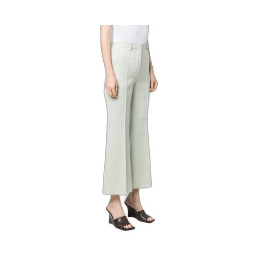 High Waist Flared Trousers