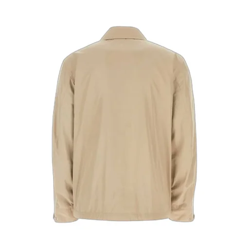 Buttoned Long-Sleeved Shirt Jacket