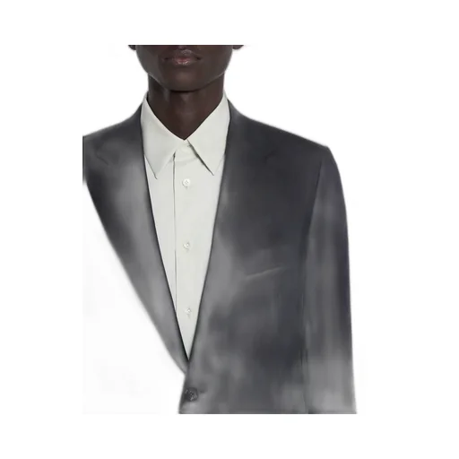 Single-Breasted Long-Sleeved Blazer