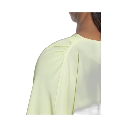 Draped Silk Blouse