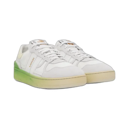 Round Toe Lace-Up Sneakers