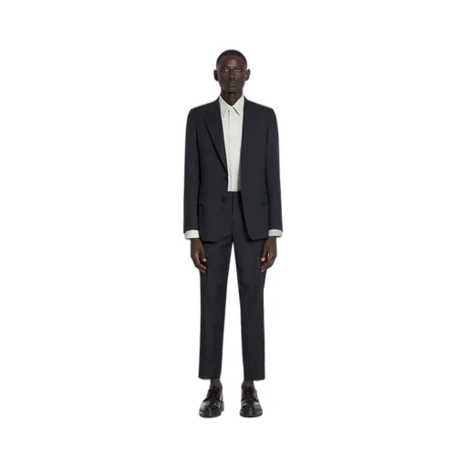 Single-Breasted Long-Sleeved Blazer
