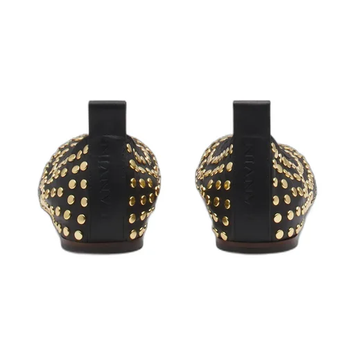The Studded Ballerina Flats