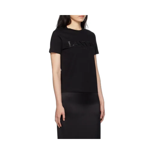 Logo Embroidered Crewneck T-Shirt