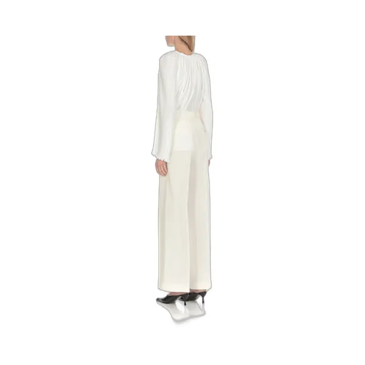 Dart Detailed Straight Leg Trousers