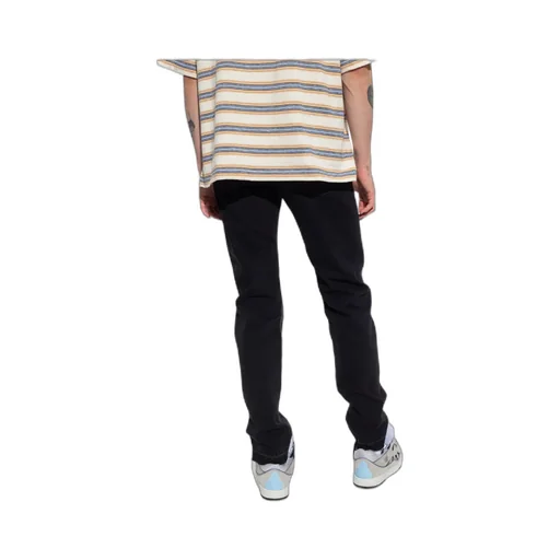 Panelled Straight-Leg Jeans