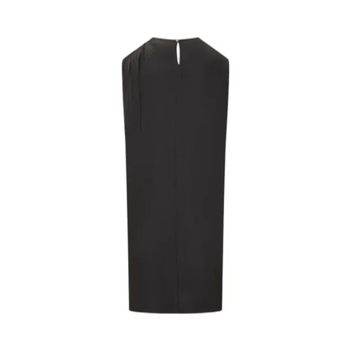 Ring-Detailed Sleeveless Dress