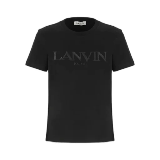 Logo Embroidered Crewneck T-Shirt