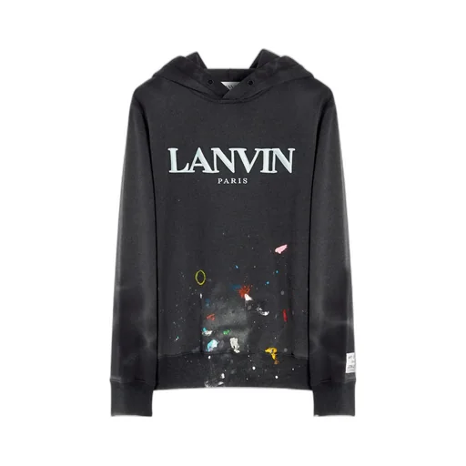 Logo-Print Pullover Hoodie