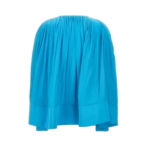 Pleated Drop-Shoulder Kaftan