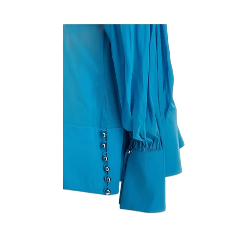 Pleated Drop-Shoulder Kaftan