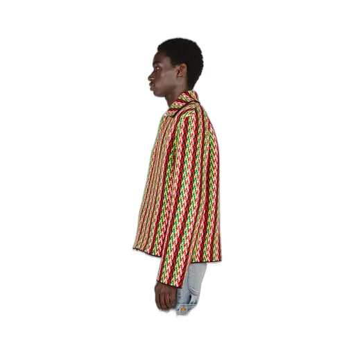 Curb Chevron Long Sleeved Jacket