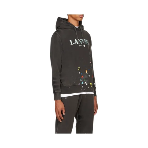Logo-Print Pullover Hoodie