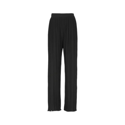 Pleated Straight Leg Pants