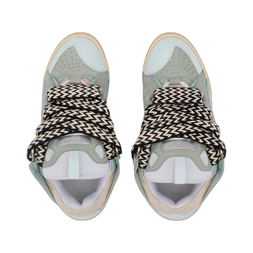 Curb Lace-Up Chunky Sneakers